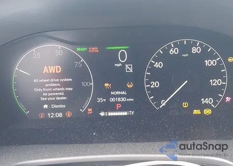 2024 Honda Cr-V Hybrid Sport z USA, uszkodzony, nr VIN 5J6RS6H54RL000237